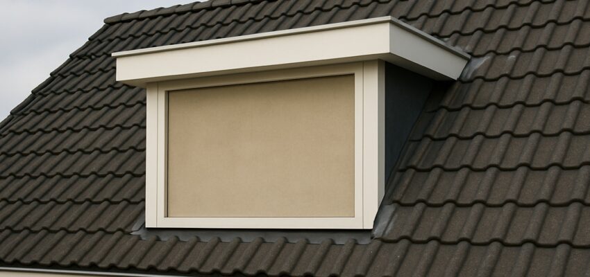 Dakkapel zonder ramen